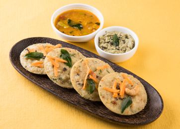 Rava Idli from Karnataka